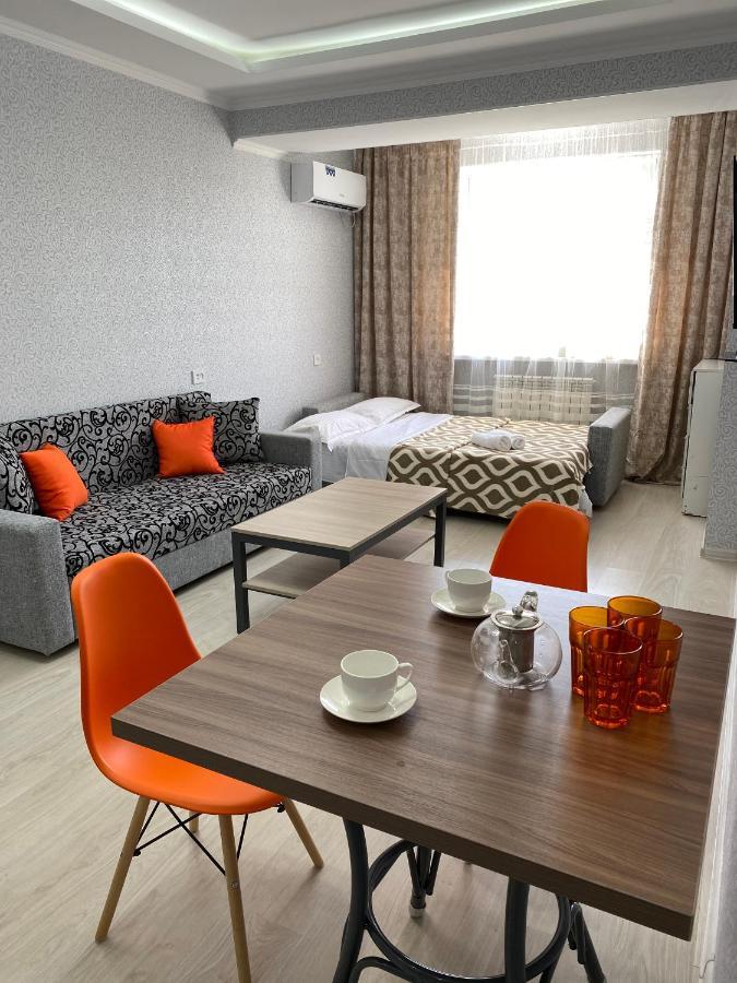 Суперкомфортная 1-Ком Квартира В Самом Центре Г.Алматы Almaty Eksteriør billede