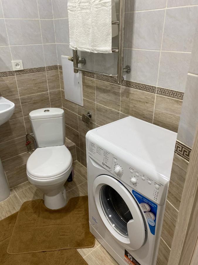 Суперкомфортная 1-Ком Квартира В Самом Центре Г.Алматы Almaty Eksteriør billede